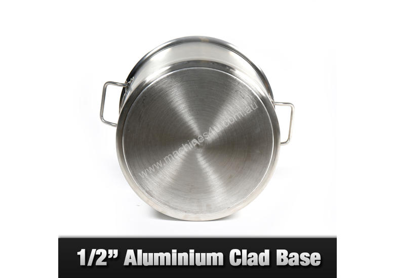 caption 50L COMMERCIAL STAINLESS STEEL STOCK POT