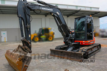 2017 Eurocomach Mini Excavator 9T in Excellent Condition - NSW