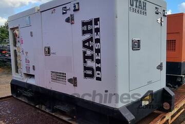 20kVA Silenced Diesel Generator - 3x Single Phase, 1x 3 Phase