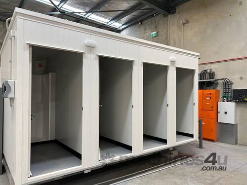 caption Auzbilt Portable Toilet: 4.8m x 3m, For Sale