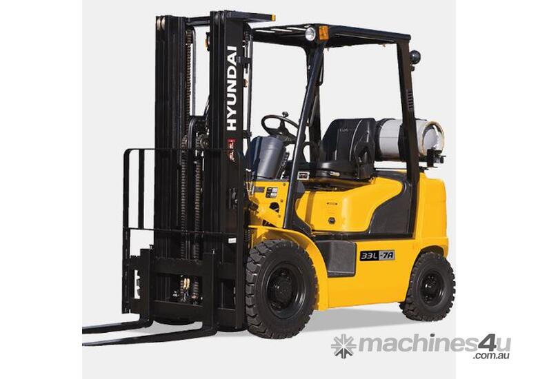caption ALFABS - NEW Hyundai 2.5t Forklift LPG 25L-7A