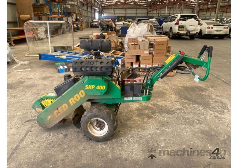 caption Red Roo SHP-400 Stump Grinder