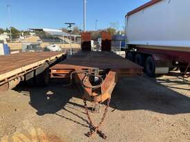 1997 Custom Tandem Axle Beaver Tail Plant Trailer - picture0' - Click to enlarge