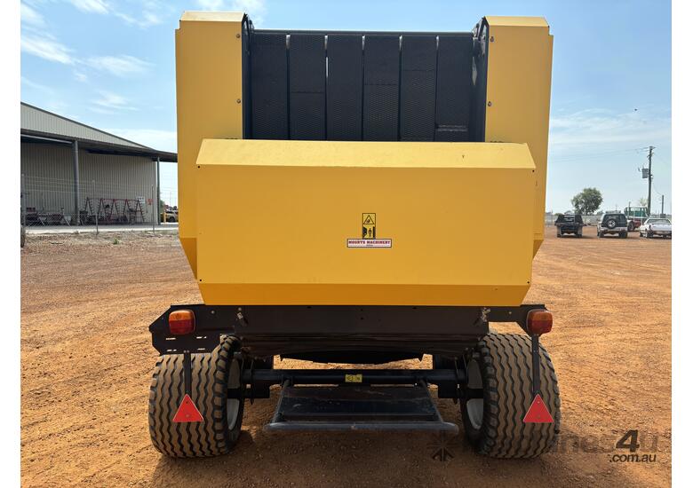 caption 2007 New Holland 150R4 Round Baler