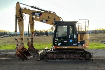 2 x CAT 311D LLR Excavators 12T - First in best dressed!