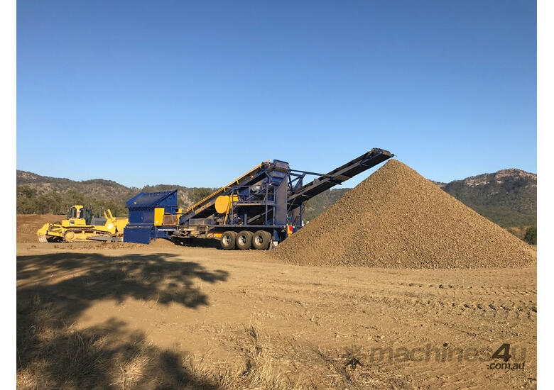 Precisionscreen Roadmasta 48×10 Granulator Crusher