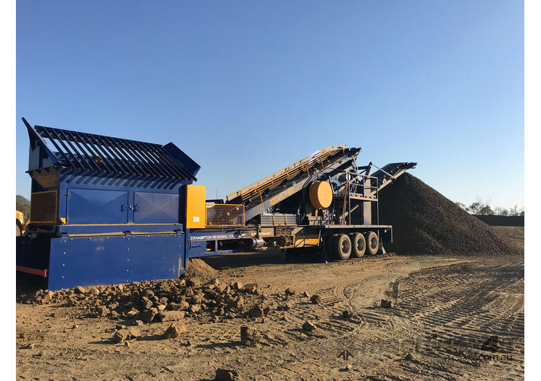Precisionscreen Roadmasta 48×10 Granulator Crusher