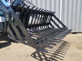 AgKing - Tractor Rock Bucket RBTZ8: Front Loader w/ Quick Release - picture0' - Click to enlarge