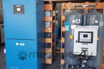Nitrogen Generator by ATLAS COPCO Model NGP30 ASME Year 2015 Denmark PACKAGE INCL Model EN40 ONSITE