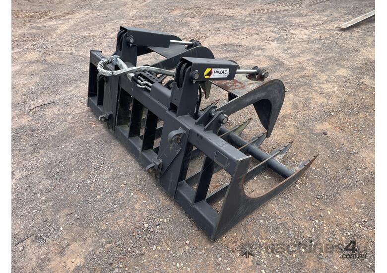 Grapple suit tractor loader