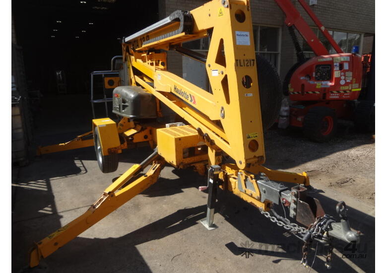 caption 11/2017 Haulotte 3522A Trailer Mounted Boom (electric)