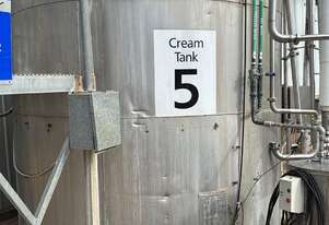 Insulated Stainless Steel cream tank 10.5kl Capacity Insulated Stainless Steel cream tank 10.5kl Capacity
