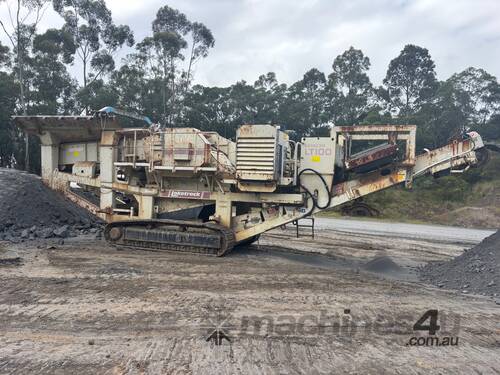 caption NORDBERG LOKOTRACK LT100 JAW CRUSHER