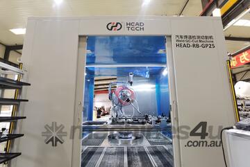 Robot Water Jet Application in Automotive Parts Industry
