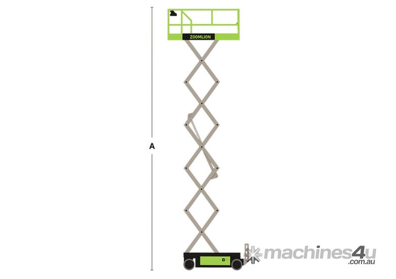 caption Zoomlion ZS0407E Scissor lift