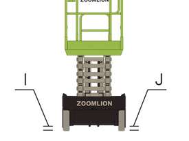 Zoomlion ZS0407E Scissor lift - picture2' - Click to enlarge