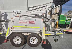 2019 Globe Power GP10-LT Diesel Hydraulic Lighting Tower | 9m Mast, 665,000 Lumens