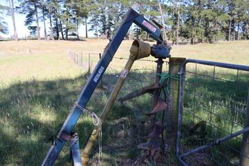John Berends   post hole digger