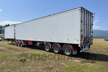 2007 Barker Heavy Duty Tri Axle B-Double Combination Walking Floor
