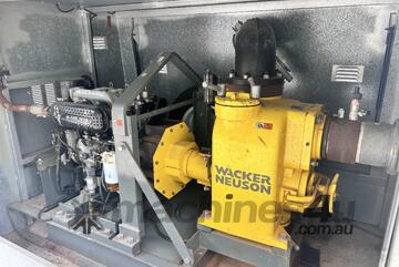 2013 Robertson Fabrication Box Single Axle with Wacker Neuson Sludge Pump (Council Asset)