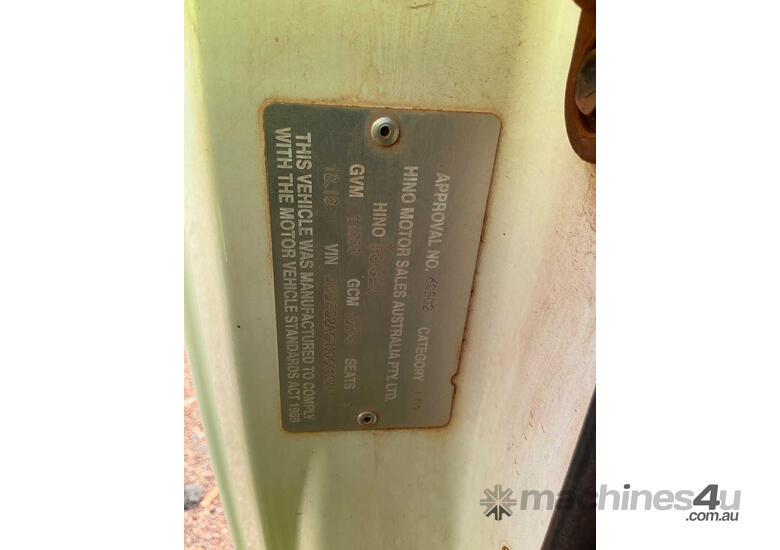 2019 Hino FC 500 1124 Garbage Compactor