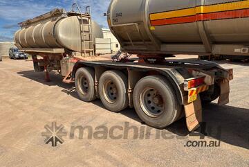 2010 Tieman Tri Axle Liquid Tanker A Trailer