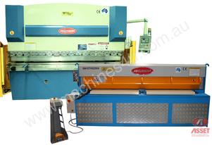 2500MM x 4MM & 2500MM x 70TON PRESSBRAKE COMBO
