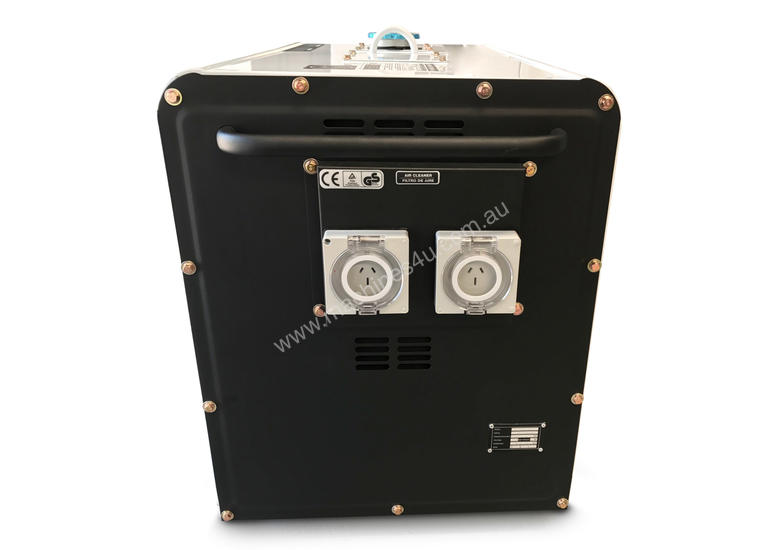 Click to view full size photos Portable Diesel Generator 6KVA 415V Silenced