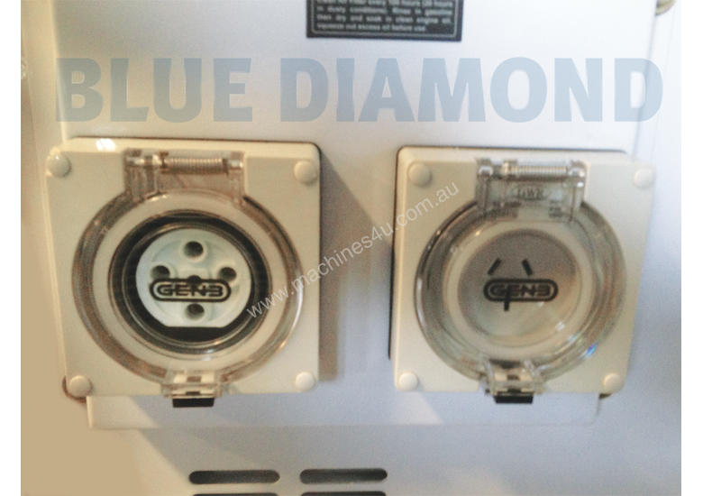 Click to view full size photos Portable Diesel Generator 6KVA 415V Silenced