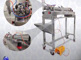 ‘Easy-Clean’ Liquid filler with Poppet/Rotary Valv - picture1' - Click to enlarge