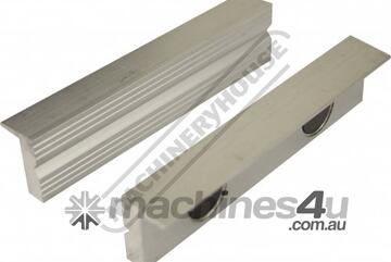 Aluminium Magnetic Soft Jaws Aluminium Face 125mm