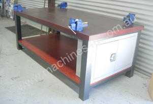 Romac WORK BENCH TIMBER TOP & VICES