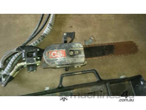 caption HYDRAULIC DIAMOND CHAIN SAW