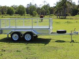 NEW OZZI BOX TRAILER 10x5  Free Spare Tyre Free jockey wheel and Free cage - picture0' - Click to enlarge