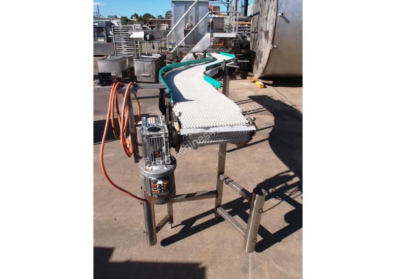 caption Plastic Intralox Belt Conveyor.