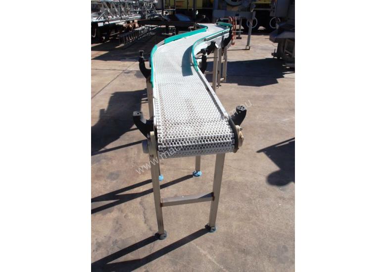 caption Plastic Intralox Belt Conveyor.