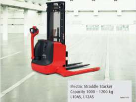 Linde L12AS 1.2 Tonne Pallet Stacker - picture0' - Click to enlarge