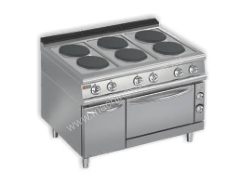 Baron 7PCF/E120 Six Burner Electric Cook Top with Electric Oven
