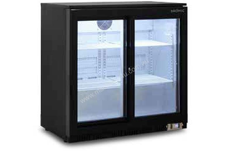 caption Bromic BB0200GDS - Back Bar Display Chiller 190L (Sliding Door)
