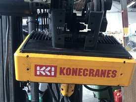 Electric Chain Hoist 1.5 Ton  Shop Crane Konecranes XN10 with Power Gantry Trolley - picture0' - Click to enlarge