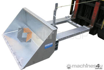 Forklift Dirt Bucket Attachment Manual Dump 1200mm Wide Bucket Sydney Melbourne Orange Forklift Dirt Bucket Attachment Manual Dump 1200mm Wide Bucket Sydney Melbourne Orange