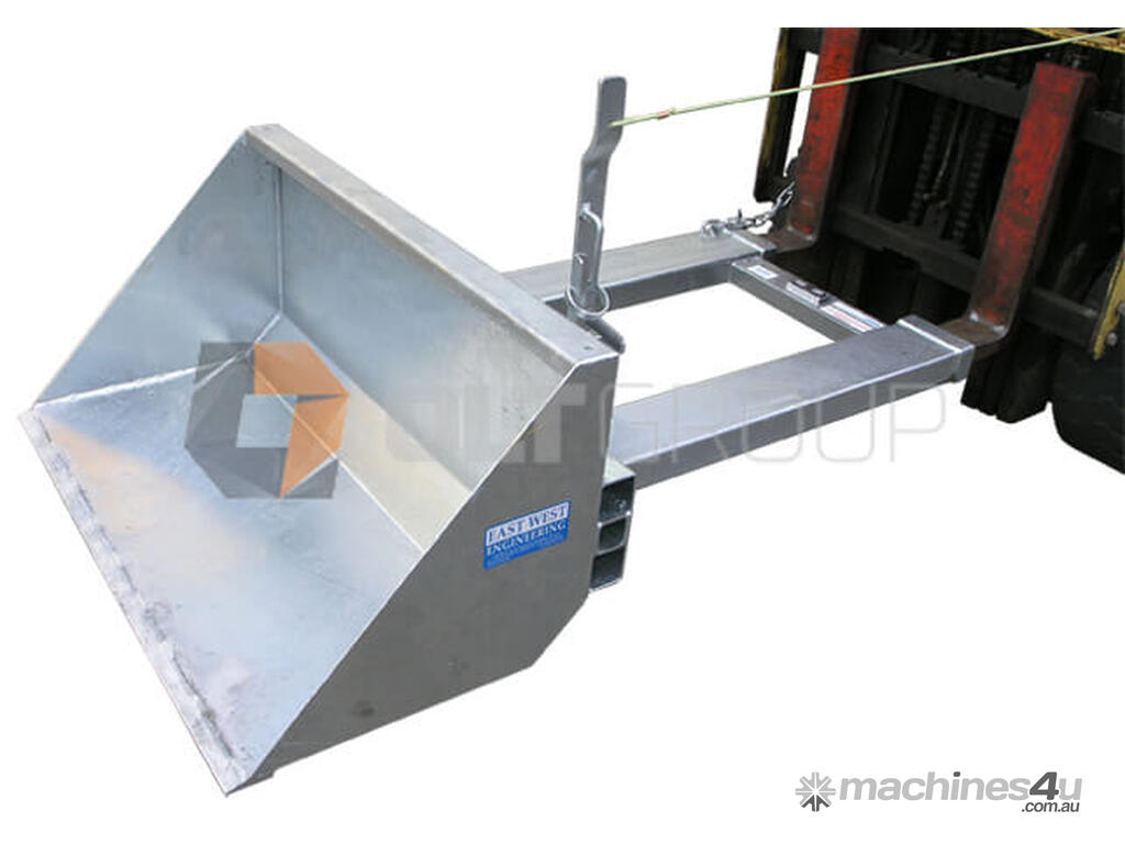 New 2021 east west engineering Forklift Dirt Bucket Attachment Manual