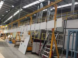 Automatic MDF Powder Coating Line - picture0' - Click to enlarge