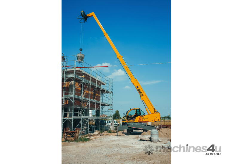 caption NEW Dieci Pegasus 60.16 - 6T / 15.7m Reach 360° Rotational Telehandler