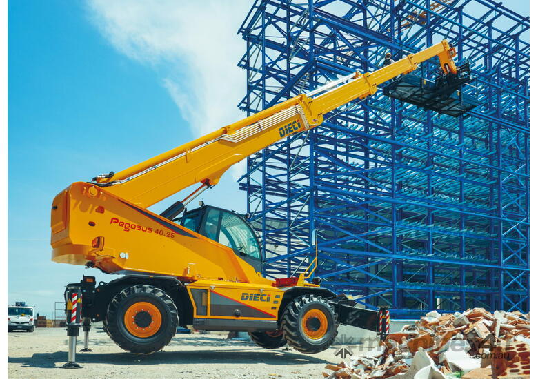 caption NEW Dieci Pegasus 60.16 - 6T / 15.7m Reach 360° Rotational Telehandler