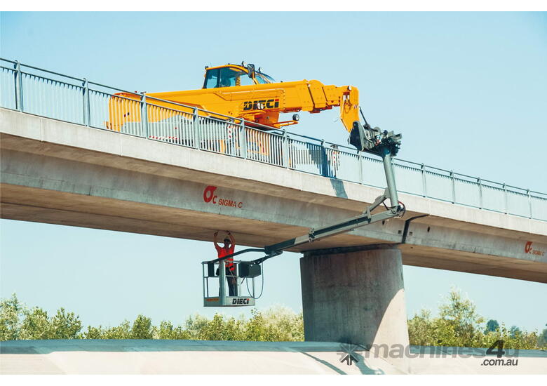 caption NEW Dieci Pegasus 60.16 - 6T / 15.7m Reach 360° Rotational Telehandler