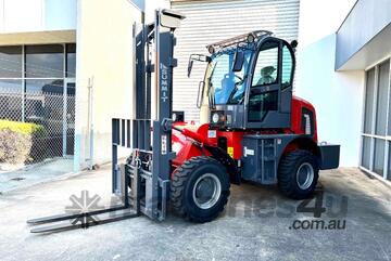 Summit 3 Tonne 4WD Rough Terrain Forklift with 2 Stage 4 Meter Mast