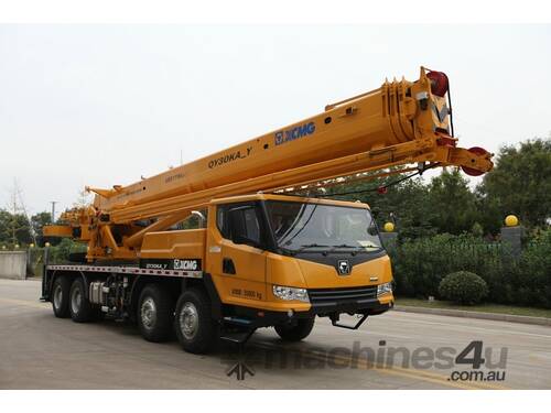 caption GLEASON CRANES NEW XCMG QY30KA_Y TRUCK CRANE