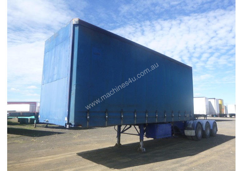 caption Wese Western Semi Curtainsider Trailer