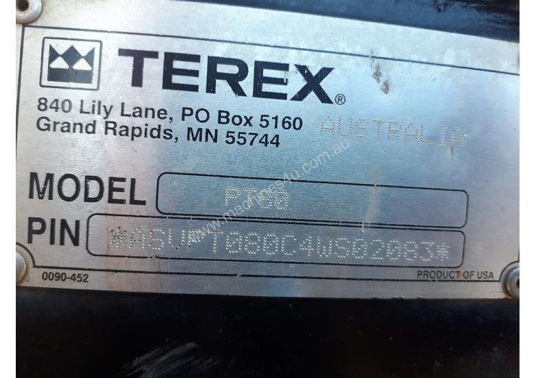 caption Terex PT80 Positrack for sale